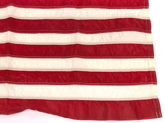 U.S. Flagge 50 Sterne, vermutlich 80iger Jahre. Maße 59 x 90cm