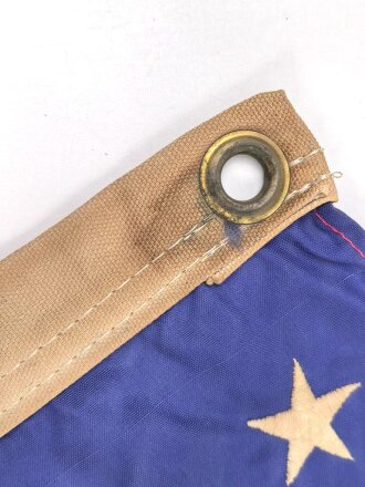 U.S. Flagge 50 Sterne, vermutlich 80iger Jahre. Maße 59 x 90cm