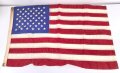 U.S. Flagge 50 Sterne, vermutlich 80iger Jahre. Maße 59 x 90cm
