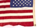 U.S. Flagge 50 Sterne, vermutlich 80iger Jahre. Maße 59 x 90cm