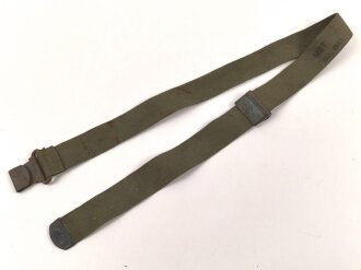 U.S. 1953 dated rifle sling, incomplete