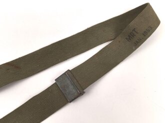 U.S. 1953 dated rifle sling, incomplete