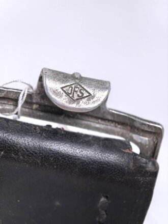 Koppelriemen datiert 1939, auf 85cm gekürzt. Leichtmetallgegenhalt