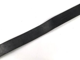 Koppelriemen datiert 1939, auf 85cm gekürzt. Leichtmetallgegenhalt