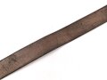 Koppelriemen datiert 1939, auf 85cm gekürzt. Leichtmetallgegenhalt