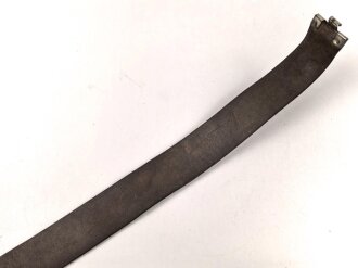 Koppelriemen für Angehörige von Parteiverbänden. Ungereinigt, Gesamtlänge 102cm, Verstelllasche neuzeitlich ergänzt