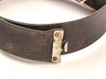 Koppelriemen für Angehörige von Parteiverbänden. Ungereinigt, Gesamtlänge 102cm, Verstelllasche neuzeitlich ergänzt