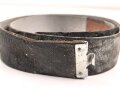 Lackleder Koppelriemen Wehrmacht. Weich, ungereinigt, Gesamtlänge 110cm