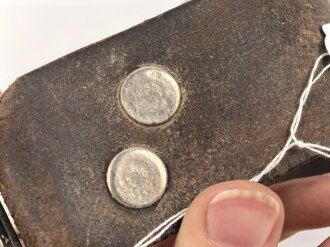 Koppelriemen Wehrmacht, höchstwahrscheinlich nach dem Krieg gekürzt, guter Ersatzteilträger, Gesamtlänge 78cm