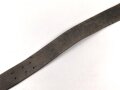Koppelriemen Wehrmacht . Ungereinigt, auf 88cm gekürzt