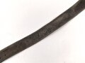 Koppelriemen Wehrmacht . Ungereinigt, auf 88cm gekürzt