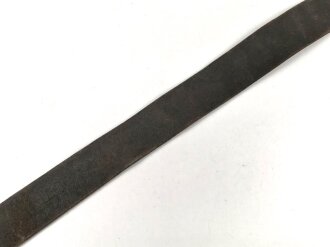 Koppelriemen Wehrmacht . Ungereinigt, auf 90cm gekürzt