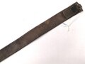 Koppelriemen Wehrmacht . Ungereinigt, auf 90cm gekürzt