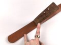 Koppelriemen für Mannschaften der Wehrmacht. neuzeitliche Fertigung aus ordentlichem Leder, der Haken macht keinen sonderlich stabilen Eindruck. Gesamtlänge 125cm