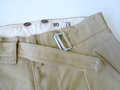 Luftwaffe Tropenhose aus sandfarbenem Cord, Neuwertiges Kammerstück, Bundweite 77 cm