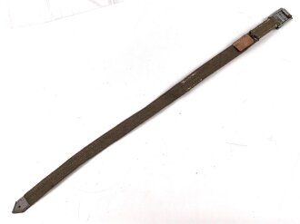 Tornisterriemen Wehrmacht in Tropenausführung, guter Zustand