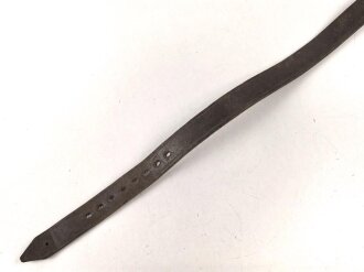 Mantelriemen Wehrmacht , dunkelbraun mit Leichtmetallbeschlag, datiert 1939