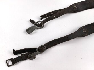 Koppeltragegestell für Angehörige des Heeres. Getragenes Stück, ungereinigt, defekt