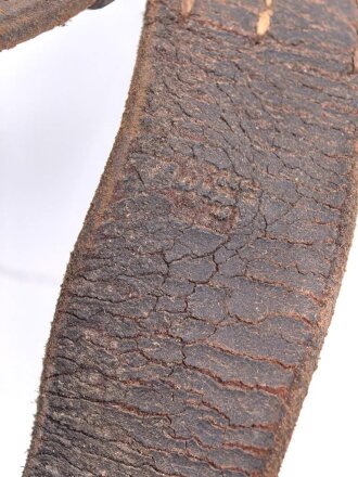 Koppeltragegestell für Angehörige des Heeres. Getragenes Stück, ungereinigt, defekt