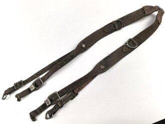 Koppeltragegestell für Angehörige des Heeres. Unvollständig, nicht gereinigt