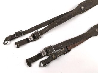 Koppeltragegestell für Angehörige des Heeres. Unvollständig, nicht gereinigt