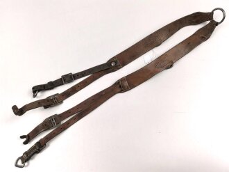 Koppeltragegestell für Angehörige des Heeres. Unvollständig, nicht gereinigt