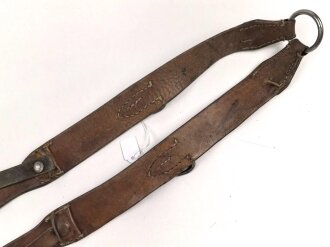 Koppeltragegestell für Angehörige des Heeres. Unvollständig, nicht gereinigt