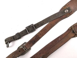 Koppeltragegestell für Angehörige des Heeres. Unvollständig, nicht gereinigt