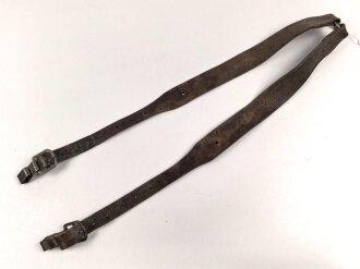 Koppeltragegestell für Angehörige des Heeres. Unvollständig, nicht gereinigt