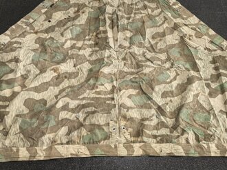 Zeltbahn 31 Wehrmacht. getragenes Stück, datiert 1940