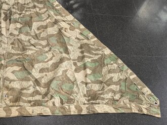 Zeltbahn 31 Wehrmacht. getragenes Stück, datiert 1940