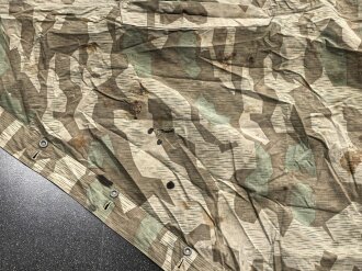 Zeltbahn 31 Wehrmacht. getragenes Stück, datiert 1940