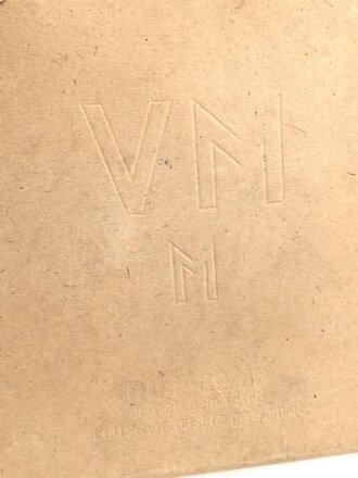 Luftschutz Volksgasmaske 40, Komplett, im Umkarton