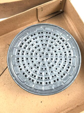 Luftschutz Volksgasmaske 40, Komplett, im Umkarton