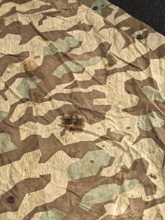 Zeltbahn 31 Wehrmacht. getragenes Stück