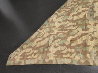 Zeltbahn 31 Wehrmacht. getragenes Stück