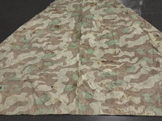 Zeltbahn 31 Wehrmacht. getragenes Stück
