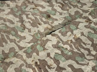 Zeltbahn 31 Wehrmacht. getragenes Stück