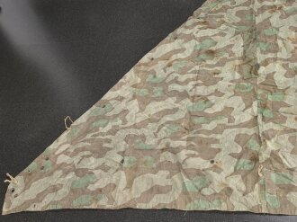 Zeltbahn 31 Wehrmacht. getragenes Stück