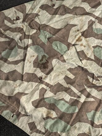 Zeltbahn 31 Wehrmacht. getragenes Stück