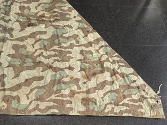Zeltbahn 31 Wehrmacht. getragenes Stück