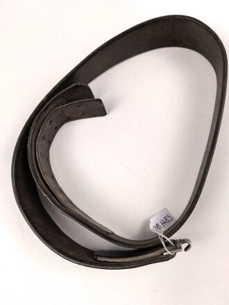 Koppelriemen für Mannschaften der Wehrmacht. Aluminiumgegenhalt, Gesamtlänge 98cm