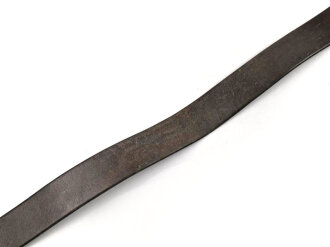 Koppelriemen für Mannschaften der Wehrmacht. Aluminiumgegenhalt, Gesamtlänge 98cm
