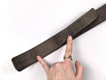 Koppelriemen für Mannschaften der Wehrmacht. Aluminiumgegenhalt, Gesamtlänge 98cm