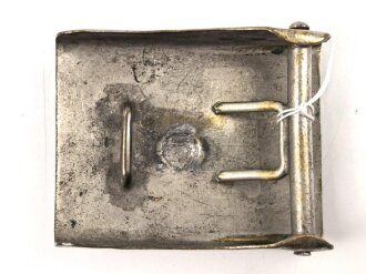 Feuerwehr,  Koppelschloss für Mannschaften . Stark getragenes Stück