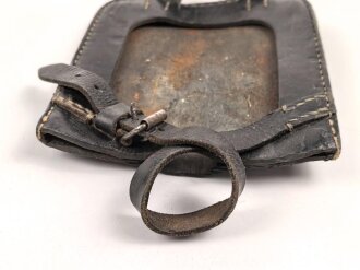 Spatenleder Wehrmacht aus Ersatzmaterial datiert 1942, gebraucht