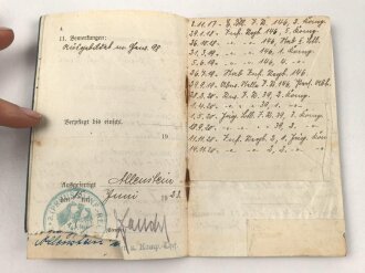 Nachlass eines tapferen Teilnehmers an beiden Weltkriegen, Träger von 13 Auszeichnungen, unter anderem des türkischen Halbmondes Im Alter von 50 Jahren in  Lettland Gefallen 1944.