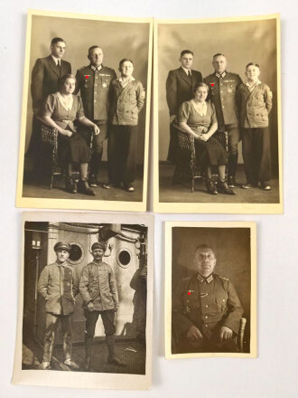 Nachlass eines tapferen Teilnehmers an beiden Weltkriegen, Träger von 13 Auszeichnungen, unter anderem des türkischen Halbmondes Im Alter von 50 Jahren in  Lettland Gefallen 1944.