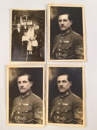 Nachlass eines tapferen Teilnehmers an beiden Weltkriegen, Träger von 13 Auszeichnungen, unter anderem des türkischen Halbmondes Im Alter von 50 Jahren in  Lettland Gefallen 1944.