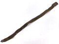 Mantelriemen in Webausführung Wehrmacht. Spätes, stark gebrauchtes Stück, länge ohne Schnalle 49cm